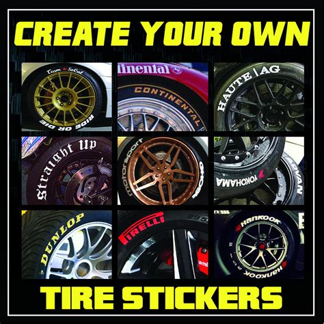 Create Your Own Tire Stickers Com