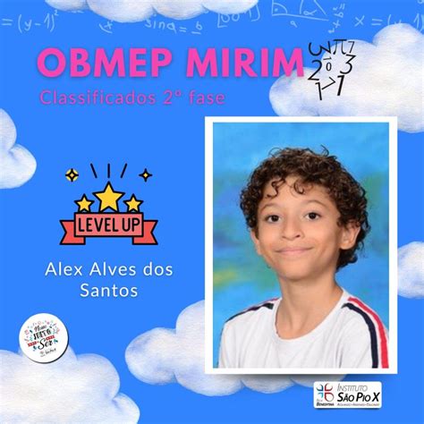 Classificados OBMEP Mirim 2023 Instituto São Pio X