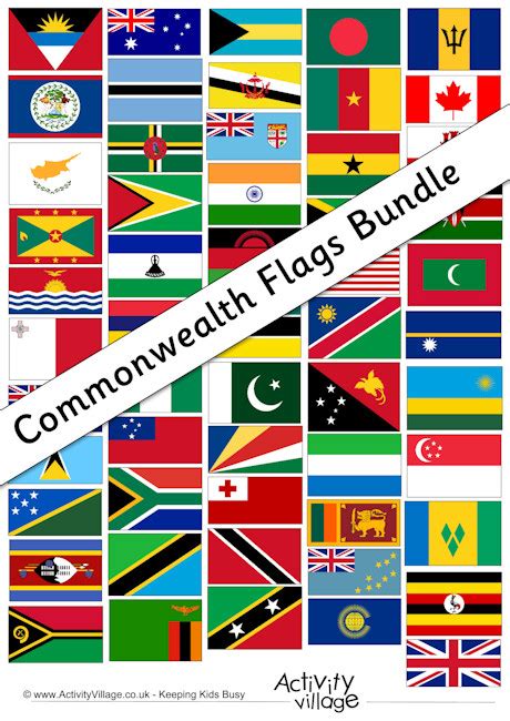 Commonwealth Flags Now Bundled in the Shop