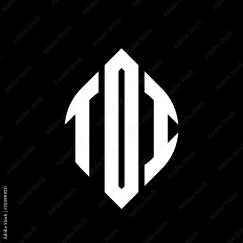 toi circle letter logo design  circle  ellipse shape toi