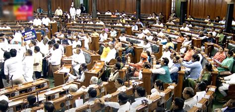 Oppn Stages Walkout From Rs Over Demand Of Pm Modis Statement On Manipur