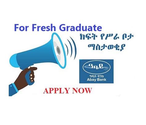 Abay Bank SC New Vacancy Announcement For Fresh Graduate Feb 2023