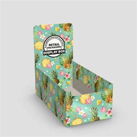 custom retail display boxes wholesale glossy packaging