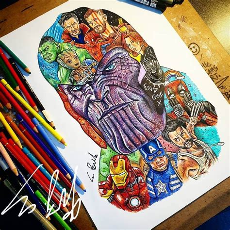 Marvel Drawing Ideas