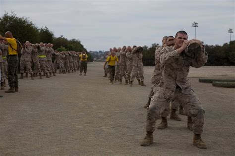 Recruits With Echo Company 2nd Recruit Training Battalion Recruit