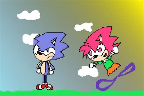 Pixilart Sonic And The Love Struck Hedgehog By Arctictails