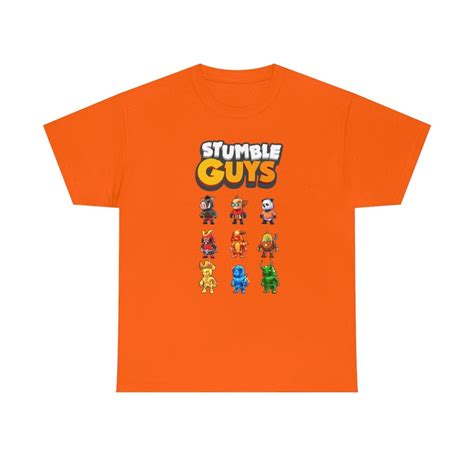 Stumble Guys T Shirt Stumble Guys Mobile Games T Shirt Etsy Sweden