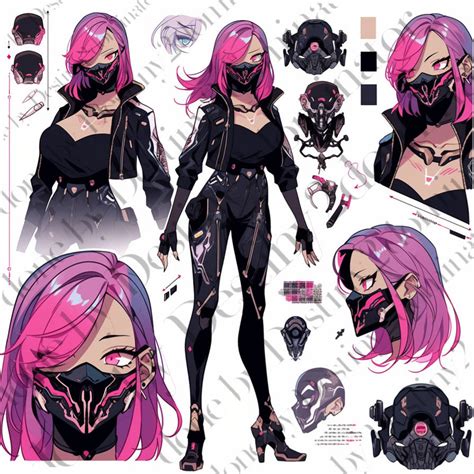 Cyberpunk fashion adopt by Destiny2Dominator on DeviantArt