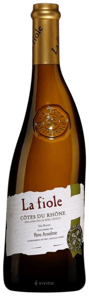 2019 Brotte La Fiole Côtes du Rhône Blanc Vivino US