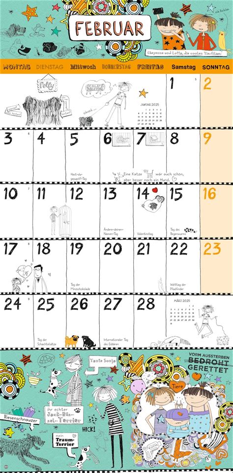 Kalender Lotta Leben Broschurkalender Online Kaufen