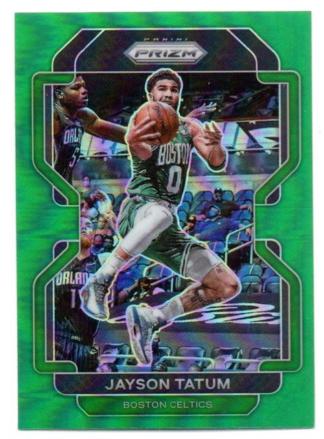 Tatum Jayson 2021 22 Panini Prizm Prizms Green Josh Mintz Flickr