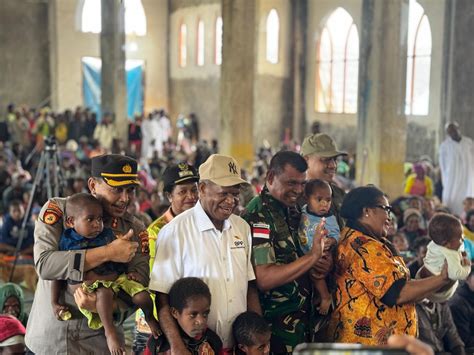 Situasi Kondusif Satgas Damai Cartenz Tni Polri Dan Pemda