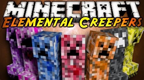 Elemental Creepers 1 7 10 Como Instalar Mods No Minecraft