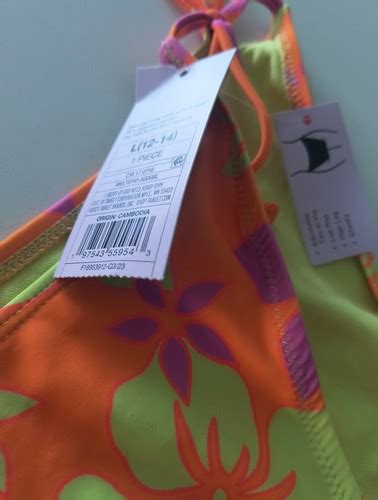 Wild Fable Orange Yellow Purple Floral Bikini Set Large EBay