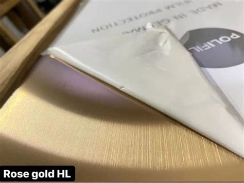 Stainless Steel Rose Gold Mirror Sheets At Rs 320 Kg Kalasipalyam