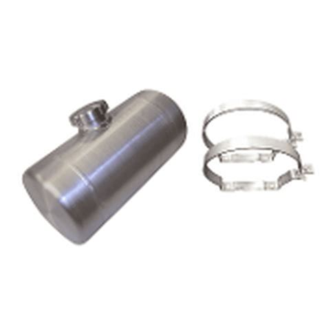 6x24 Center Fill Round Spun Aluminum Gas Tank 2 4 Gallon 1 4 Npt