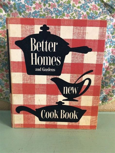 Vintage Better Homes And Gardens New Cookbook 1953 1950s Housewife Ebay New Cookbooks