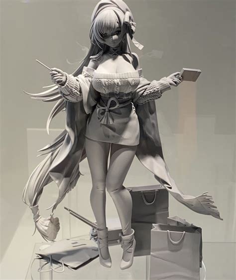 碧蓝航线 Wf2023灰模手办汇总 每一款都是人权级周边 镇海碾压众生