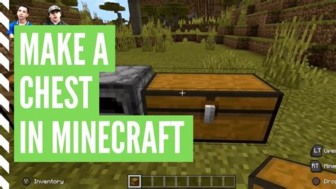 How To Make A Chest In Minecraft Youtube