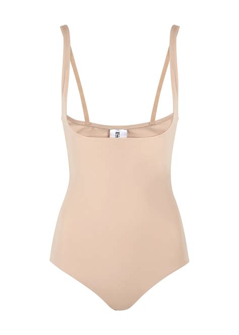 Wolford Mat De Luxe Shaping Bodysuit Nude Wolford