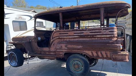 Ww2 Willy Jeep ”jeepney” 12 Passenger Body By Sarao Motors