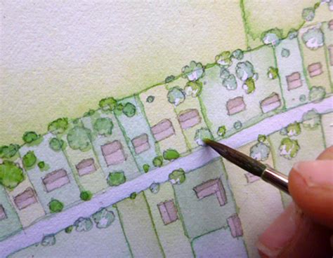 Illustrating a Nature Reserve map - Lizzie Harper