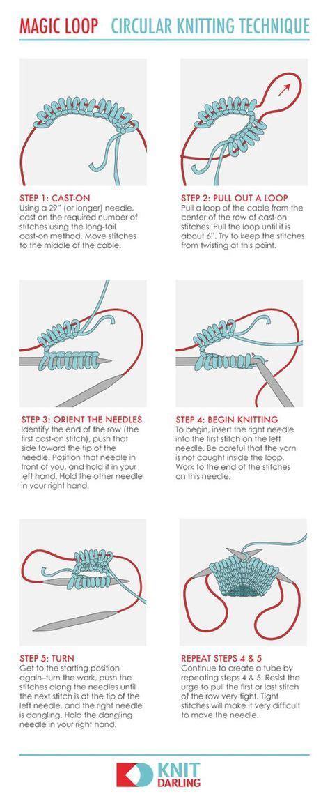 The Magic Loop Method For Circular Knitting One Of My Favorite Skills