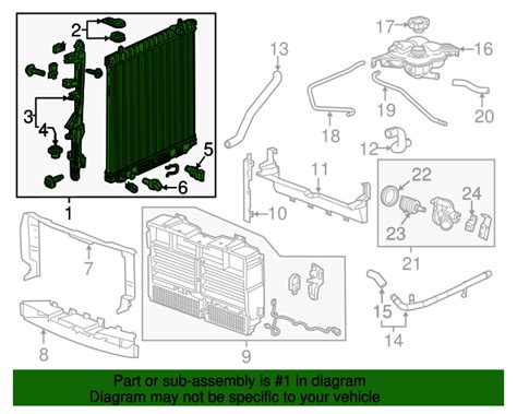 Engine Radiator Gm Chevrolet Parts Direct