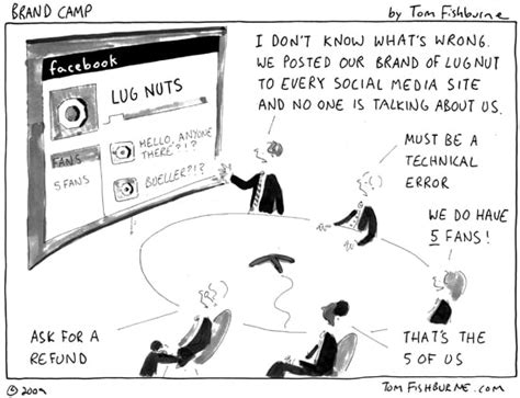 social media bandwagon | Marketoonist | Tom Fishburne