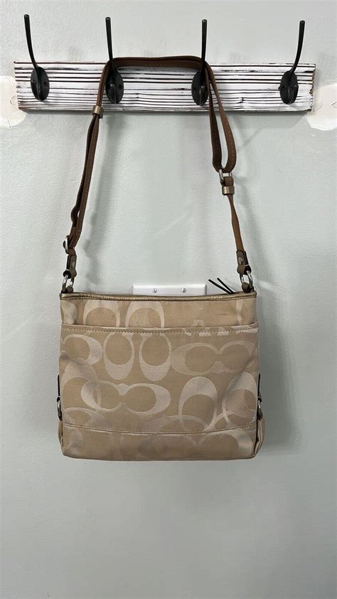 Coach Crossbody Purse Signature Gem