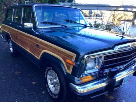 1986 Jeep Grand Wagoneer Beautiful Condition All Original For Sale