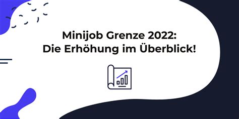 Minijob Grenze Erh Hung Mindestlohn Ratgeber Jurarat