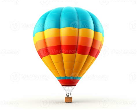 Traditional Hot Air Balloon On White Background Generative AI 32873822 Stock Photo At Vecteezy