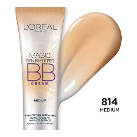 L Oreal Paris Magic Skin Beautifier BB Cream 814 Medium 1 0 Fl Oz Kroger