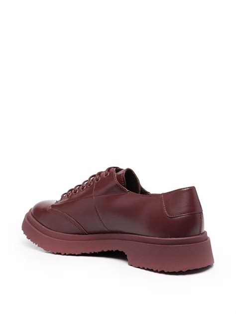 Camper Walden Chunky Derby Shoes In Brown Modesens