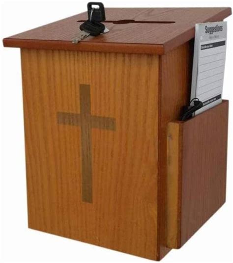 MaGiLL Briefkasten Briefkasten Holz Vorschlagskasten Kommentarbox