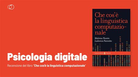 Linguistica Computazionale Recensione Psicologia Digitale