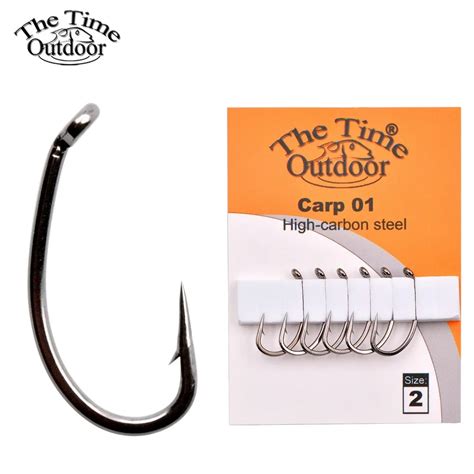 Aliexpress.com : Buy 1 pack high carbon steel carp fishing Hooks high ...