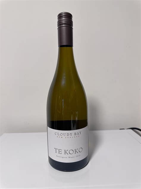 Cloudy Bay Te Koko 2016 Sauvignon Blanc 750ml Food Drinks Alcoholic