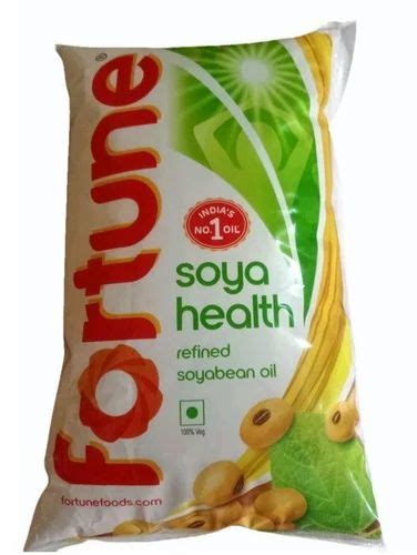 Fortune Soya Health Refined Soyabean Oil Packet At Rs 108 Packet In Howrah