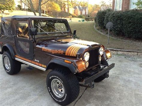 Purchase Used Jeep Cj Renegade Unrestored Survivor Cj Orig