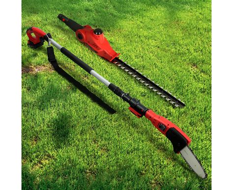 Giantz Cordless Pole Chainsaw Hedge Trimmer Saw V Electric Lithium