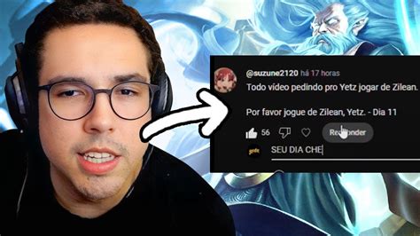 UM INSCRITO ME PEDIU PRA JOGAR DE ZILEAN E EU JOGUEI YouTube