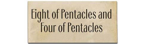 pentacles combinations combotarotcom