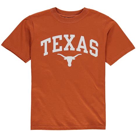 Youth Texas Orange Texas Longhorns Arch T Shirt