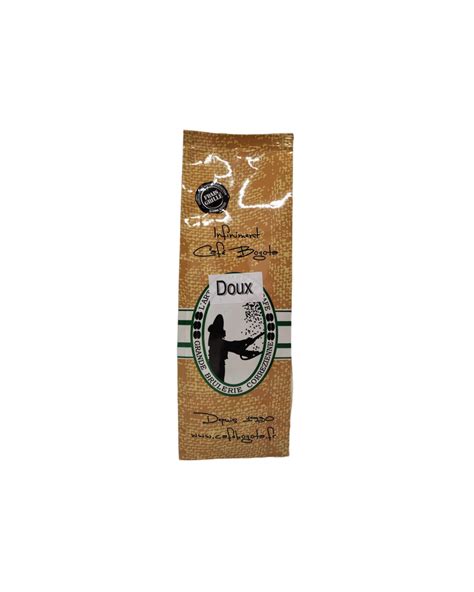 Café arabica doux en grain ou moulu 250 g