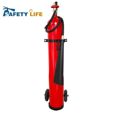 China Factory Fire Equipment 50kg Trolley Wheeled Co2 Fire Extinguisher China Fire