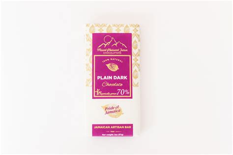 Jamaican’s Finest Dark chocolate - Mount Pleasant Chocolates