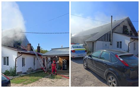 Incendiu Puternic La Un Atelier De T Mpl Rie Din Alba Iulia Pompierii