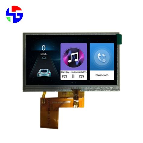 4 3 Inch TFT LCD RGB IPS 480x272 Resistive Touchscreen